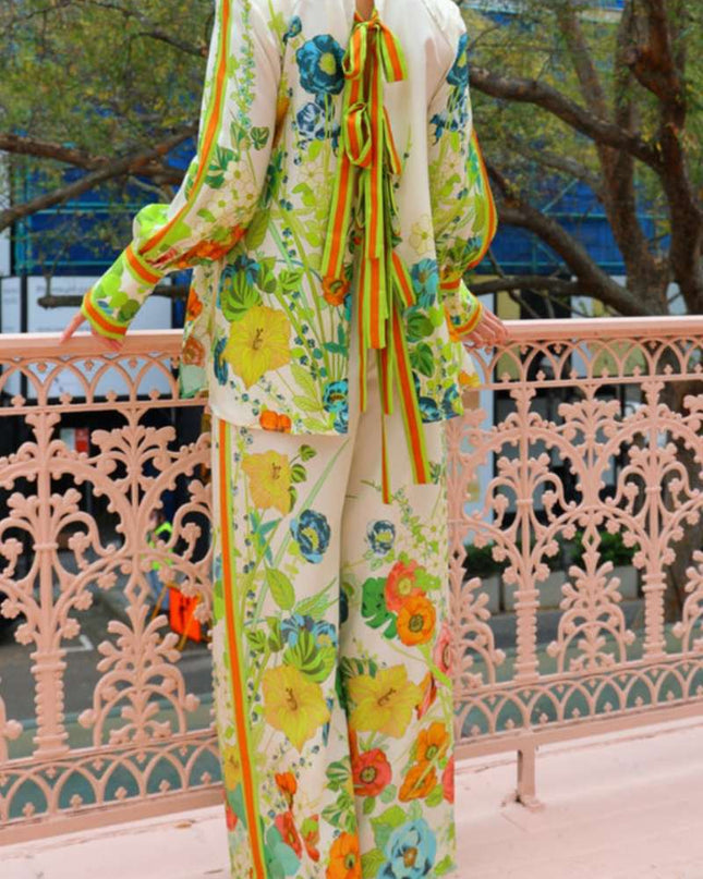Botanic Luxe Gömlek&Pantolon Takım