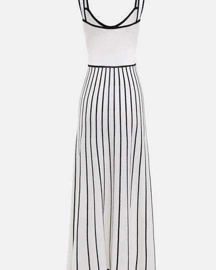 Pag Örgü Cami Midi Elbise