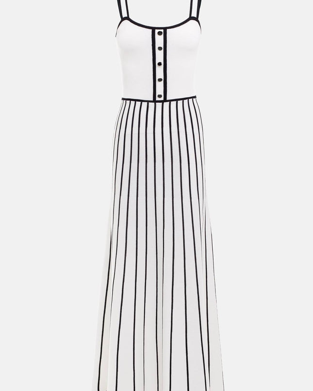 Pag Örgü Cami Midi Elbise