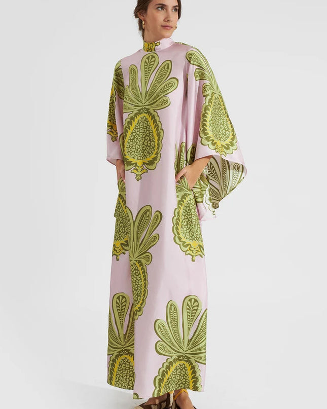 Büyük Ananas Pembe Magnifico Elbise