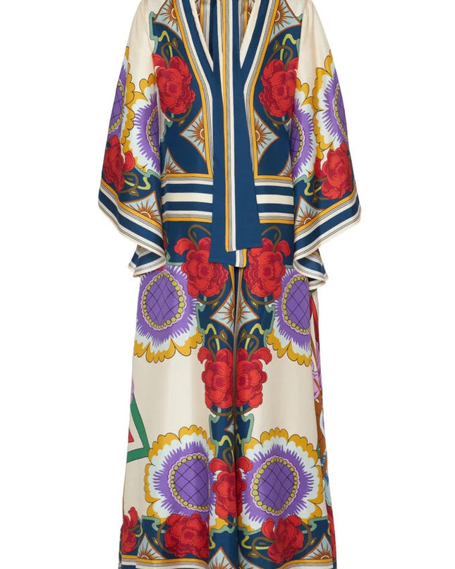 Taormina Placée Rust Magnifico Elbise