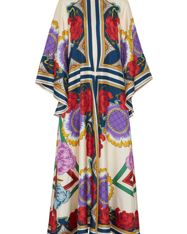 Taormina Placée Rust Magnifico Elbise