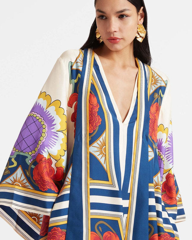 Taormina Placée Rust Magnifico Elbise