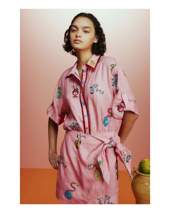 Serpentina  Oversize Gömlek