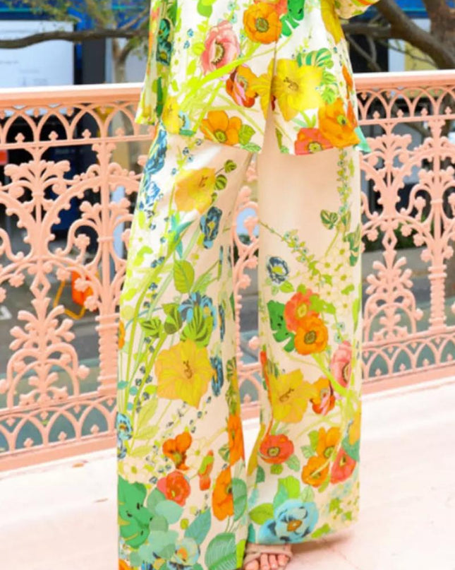 Botanic Luxe Gömlek&Pantolon Takım