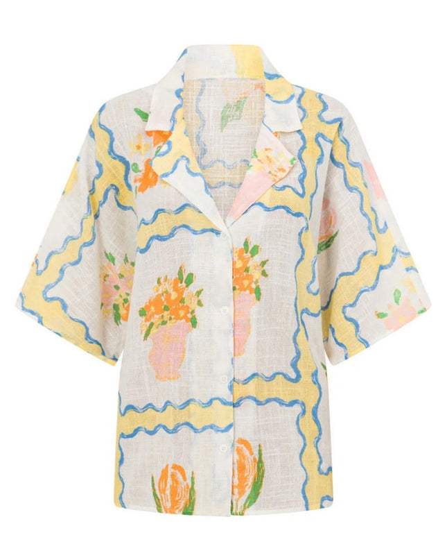 Düzensiz Baskılı Etek-Takım