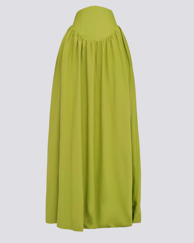 Adalicia Uzun Kollu Kıvrımlı Etek Takımı