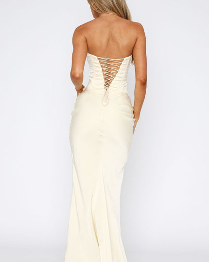 Love This Feeling Maxi Elbise Butter