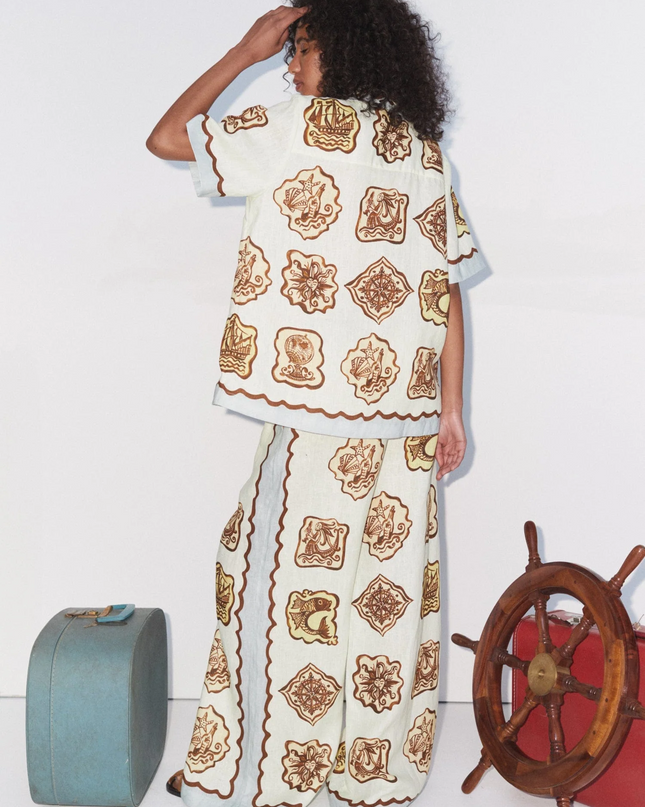 Mosaic Cruise Palazzo Pantolon