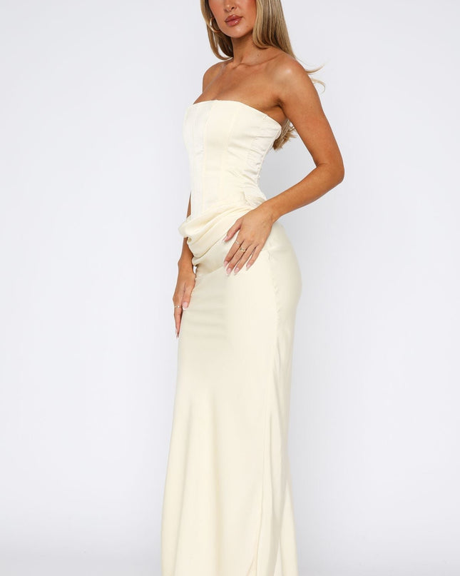 Love This Feeling Maxi Elbise Butter