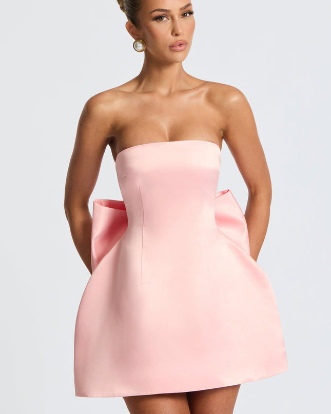 Abbey Mini Elbise – Blush