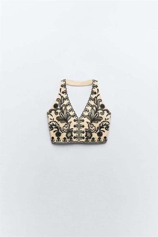 Cornelia İşlemeli Çiçekli Etek Takımı