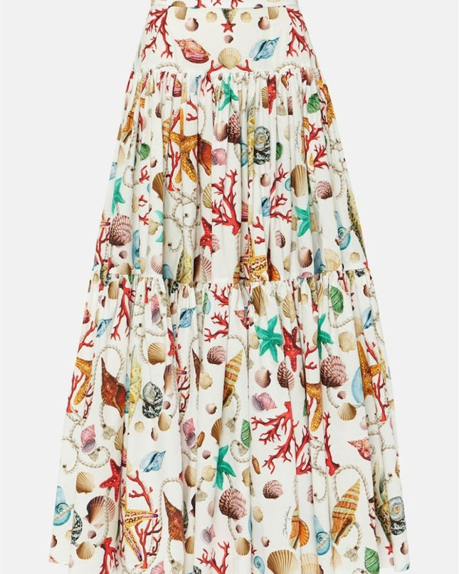 Cynthia Baskılı Etek Takımı