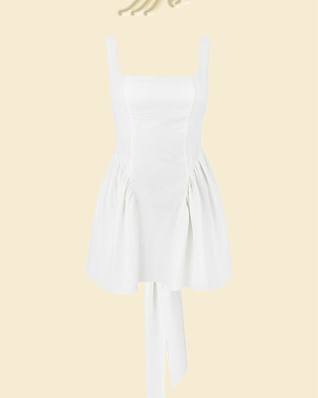 Debby Papyon Sırtı Açık Mini Elbise