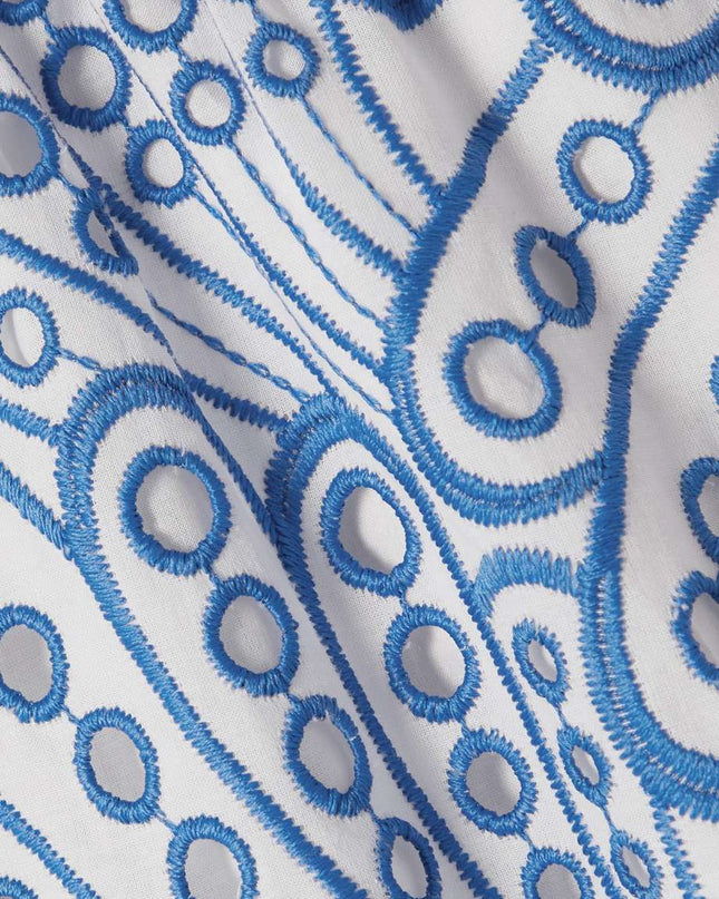 Dolly İşlemeli Dantel Midi Büstiyer Elbise