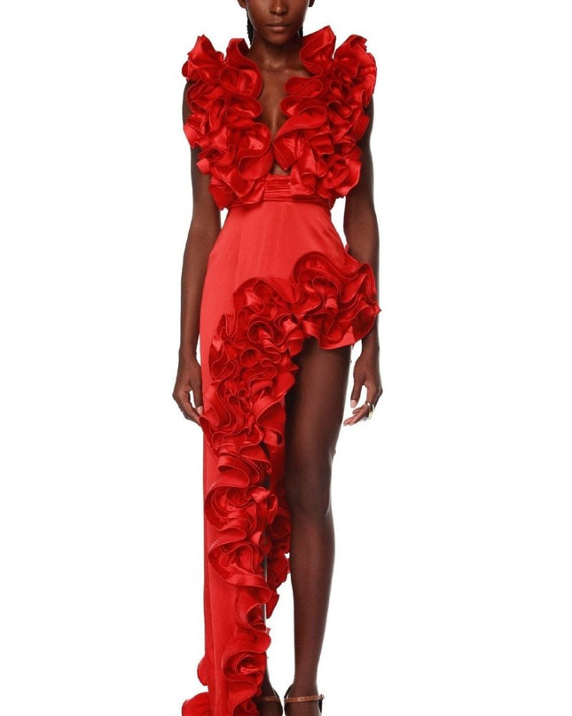 Ida Ruffle İki Parça Mayo Takımı