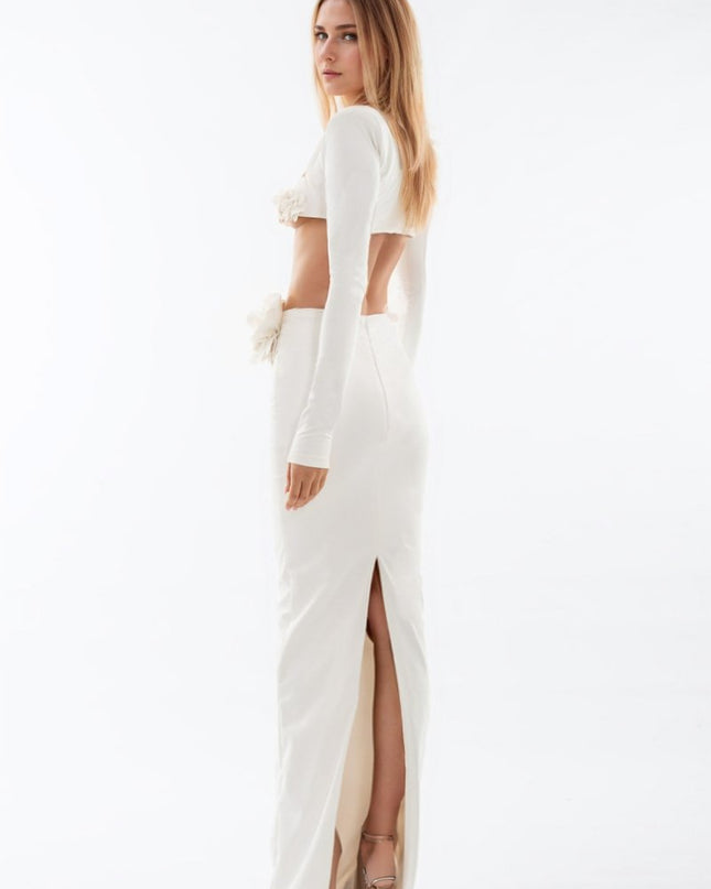 Lillian Süslemeli Çiçekli Set