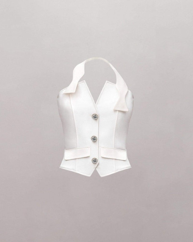 Louise Tuxedo Çiçek Pantolon İşleme Seti